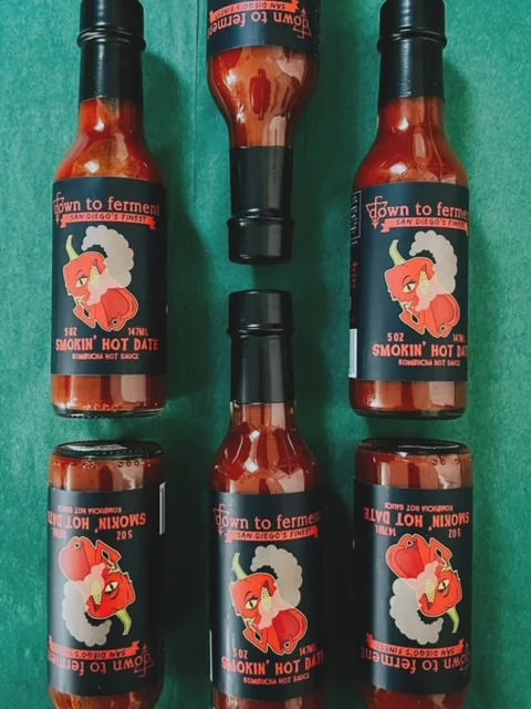 Down To Ferment - Smokin' Hot Date - Kombucha Hot Sauce